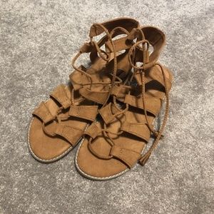 Old Navy faux-suede gladiator sandal